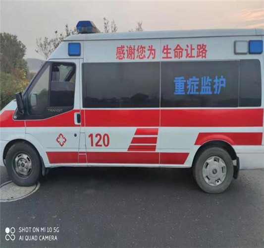 托克逊救护车出租服务案例3